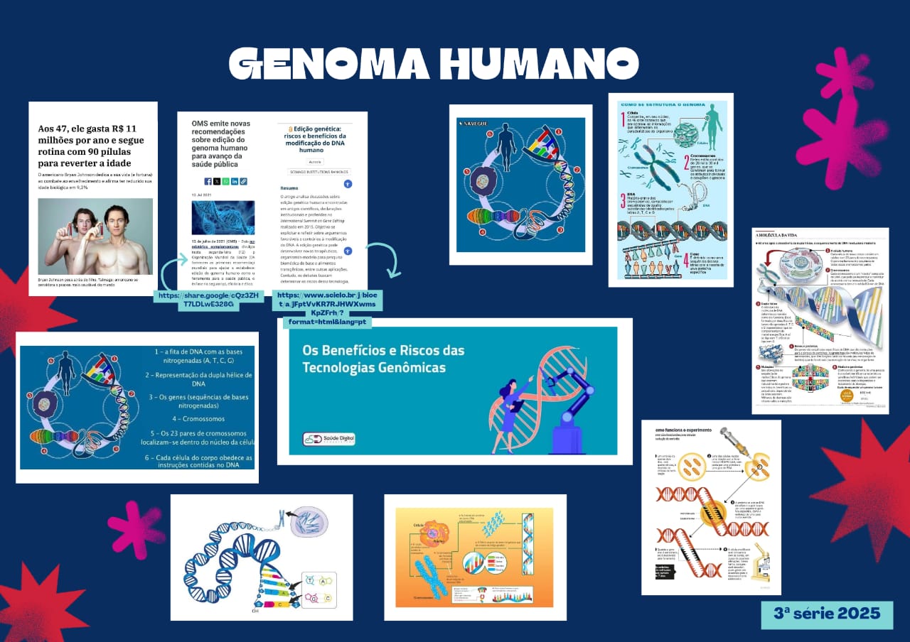 🧬 Explorando o Genoma Humano – Conhecimento que Transforma!
