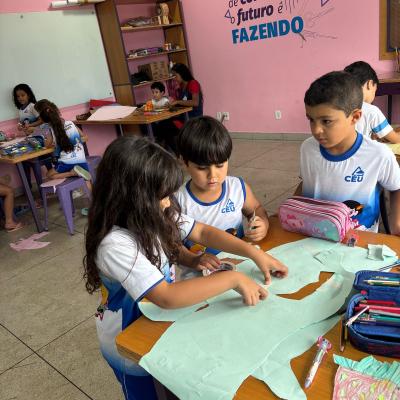 16 Construcao Boneco Papel Maker 1ano Anos Iniciais Colegio Souza Aguiar