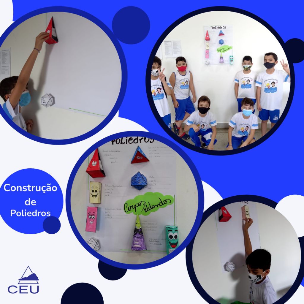 Construção de Poliedros – 4º ano